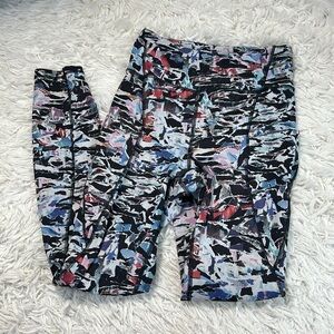 Lululemon Break Free Tight (25") Culture Clash Starlight Black